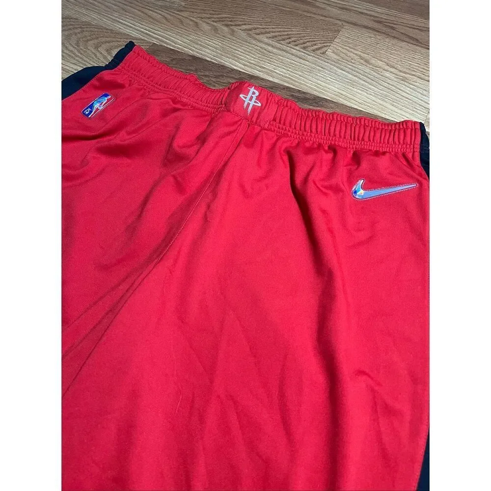 Nike Team-Issued NBA 75th Anniversary Houston Rockets Shorts 44